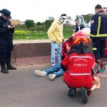 Pagina 6 Trasladaron a joven herido