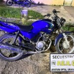 Pagina 7 Recuperan una moto robada recientemente en la ciudad