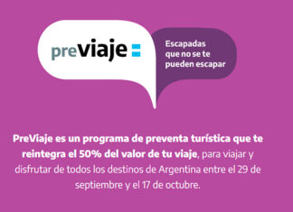 PreViaje: Hasta última hora del jueves se podrán adquirir servicios turísticos