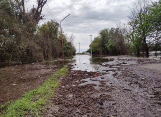 El río llega a los 5 metros y queda cerca del alerta
