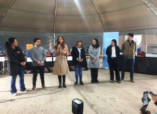La Ministra de la Nación hizo una entrega de herramientas
