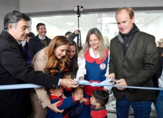 Inauguraron la Técnica, un jardín y viviendas
