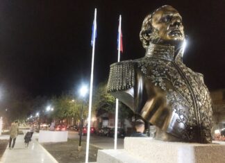El general Urquiza tiene un nuevo monumento