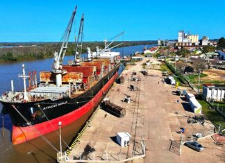 Crece la actividad exportadora del puerto de Concepción del Uruguay