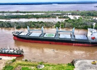 El Norse Antwerp arribó para un nuevo embarque