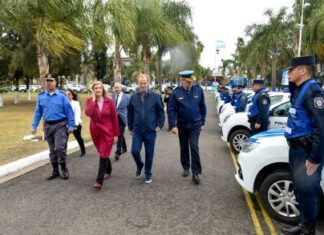 Entregaron 76 nuevos vehículos a la Policía de Entre Ríos
