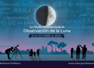 La noche internacional de «observación de la luna» se llevará a cabo mañana en la Isla