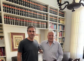 Lauritto se reunió con Michel: «Es importante para Argentina que Massa sea presidente»