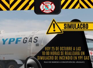 Realizarán simulacro en YPF GAS