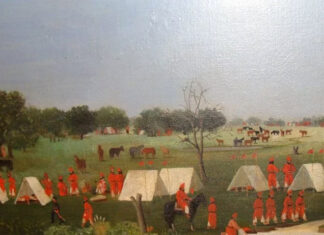 En el campamento El Calá. Honran la memoria de Justo José de Urquiza