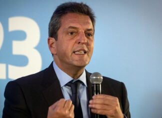 La agenda de Massa en Concordia