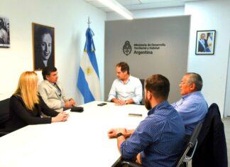 Se realizaron gestiones por obras para nuestra ciudad