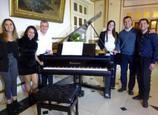 Pianistas interpretaron piezas de compositor uruguayense