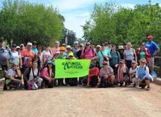 Hasta la tigrera. Caminata Aventura arribó a un nuevo destino
