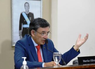 Martín Oliva es el nuevo senador departamental
