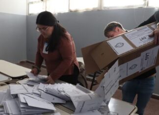 Aseguran que a las 22 ya estaría escrutado cerca del 100% de los votos