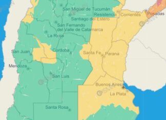 La provincia continúa bajo alerta amarillo por lluvias