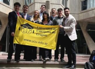 Estudiantes de la UCU participaron de un concurso nacional de litigación penal