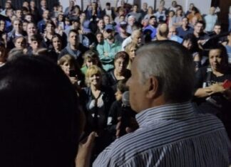 Ecos del resultado. El justicialismo uruguayense felicitó al Presidente electo