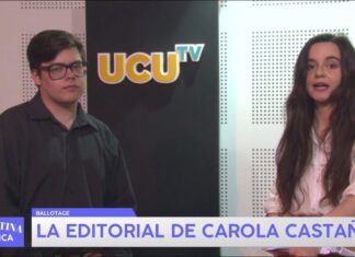 Estudiantes de Periodismo y Locución de UCU realizaron programa de TV internacional con Colombia