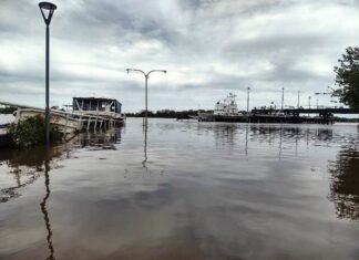 El Uruguay empezó a bajar el nivel de las aguas