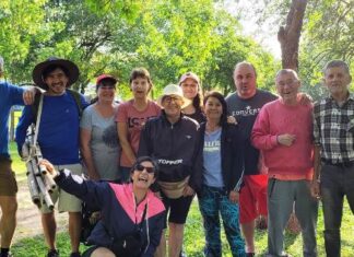 Caminata Aventura visitó parque recreativo