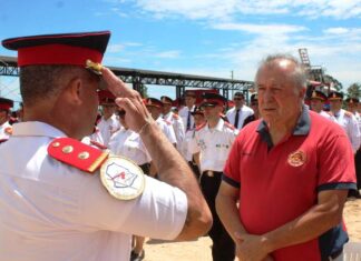 La Federación de Bomberos celebró su 45° aniversario