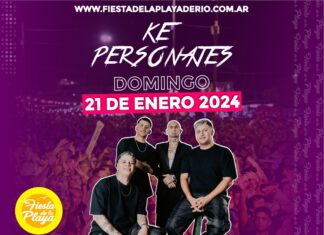 Fiesta de la Playa: Hay un nuevo sector de plateas habilitado para la noche de Ke Personajes