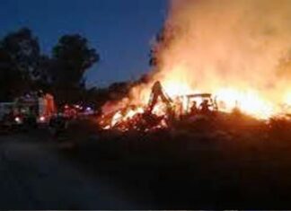 Parque Industrial. Vecinos sofocaron un incendio