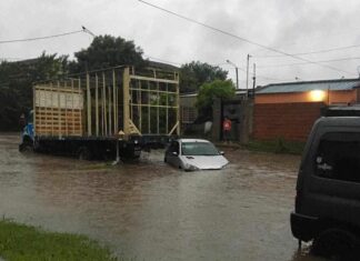 Lamentable la situación en las calles de la Histórica por las tormentas