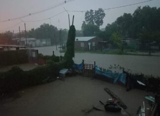 Continúa el alerta naranja por tormentas en Concepción