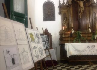 Inauguraron la muestra de croquis y fotografías