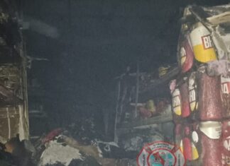 Se incendió una vivienda en 12 del Oeste y Don Bosco