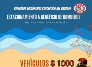 Fiesta de la Playa: Con el estacionamiento se colabora con Bomberos