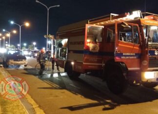 Alarma por un principio de incendio en la Isla del Puerto