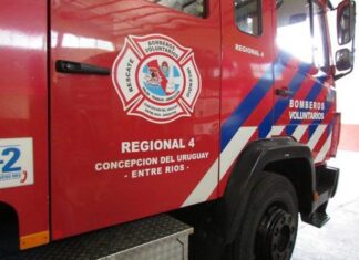 Sofocaron un incendio en un automóvil