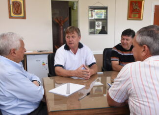 Lauritto recibió a las nuevas autoridades de Vialidad Provincial