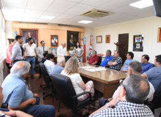 Por el DNU y la Ley Ómnibus: Los gremios fueron recibidos en la Intendencia