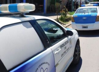 Conductor fue rescatado del interior de un auto en Ruta 39