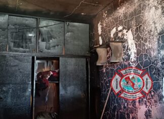 Una habitación fue reducida a cenizas por un incendio