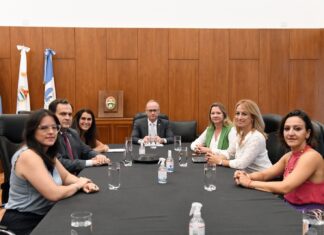 Leonardo Portela recibió al Colegio de la Abogacía