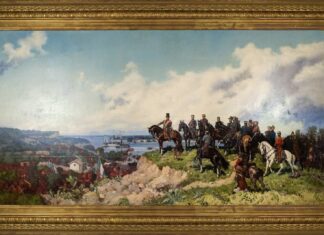 Habrá visitas guiadas sobre la historia de la Batalla de Caseros y el cuadro de Emilio Caraffa