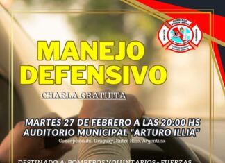 Con una charla gratuita se capacitará sobre manejo defensivo