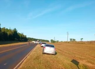 Ciclista murió tras ser atropellado por un auto en Ruta Provincial 44