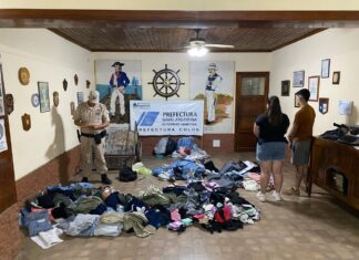 Colón: secuestraron cargamento de mercadería ilegal sobre el río Uruguay