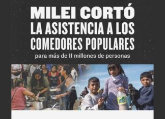 El Polo Obrero organiza la colecta de alimentos y útiles escolares