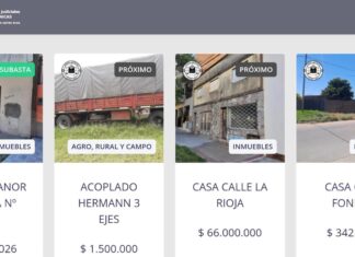 Remataron bienes por más de 1.900 millones de pesos en Entre Ríos