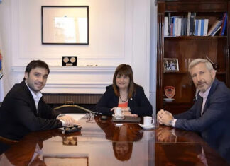 Frigerio se reunió con Bullrich en Buenos Aires