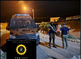 Veintisiete personas identificadas durante un allanamiento en Concordia