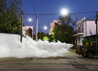 Se implementa la fumigación aérea para el control y la prevención del dengue